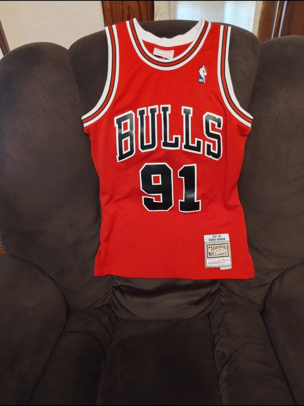 Vintage 1996 Dennis Rodman Chicago Bulls Jersey Never Worn Sz Small